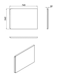     Cersanit VIRGO 75  63522