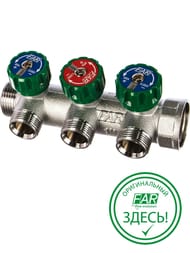 ��������� ������������ FAR 1"�� �� 3 ������ 3/4"�, ����.eurokonus, FK 3822 134