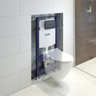 Инсталляция IDDIS Profix, клавиша смыва Optima Home матов.черный, для подвесного унитаза OPH00MBi32K