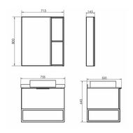 ����� COMFORTY �����-75 (755�645�520) � ���������, �� �������., ��� ����.-������. 00-00008926