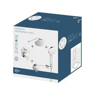 Инсталляция Ideal Standard ProSys + Смеситель для ванны/душа 4в1 встраиваемый R016767+BC447AA