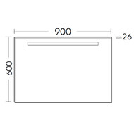  Burgbad Eqio 90060026 LED,  SIGP090