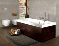 Ванна квариловая Villeroy & Boch SQUARO (1700х750х555) с ножками, белая UBQ170SQR2V-01