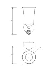 Migliore Amerida ������ ���������, ������, ������/SWAROVSKI ML.AMR-60.402.DO