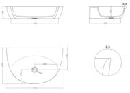 �������� ��������� SALINI Alda Wall 03 710�450�150 ��� ��������, S-Sense, ����� ��������� 140313G