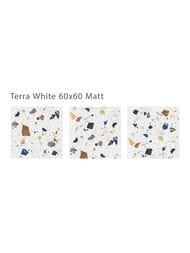 ��������������� ������ Staro Silk Terra White Matt (600�600) �������, ����� (��.�.)