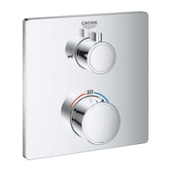 ��������� Grohe Grohtherm 24080000 ��������� ��� �����, ������������� 2 ������, ������� �����, �������, ����