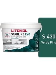 ������� ���������� LITOKOL STARLIKE EVO S.430 VERDE PINO �����-�������, 2,5 ��: