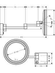   Hansgrohe AddStoris 41790000  , 3-  , : 