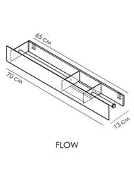 ����� FLOW Skyline Trio 700�130�90 ������������. �����, ����������. ������, ������ Fl-sky-tr70����-�