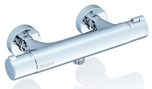 Смеситель для душа RAVAK Termo 100 TE 032.00/150 термостатический настенный