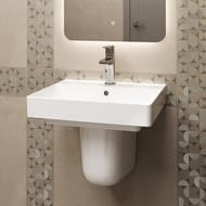Полупьедестал KERAMA MARAZZI PRO белый глянцевый, (262х290х327) PRO.hcol.02