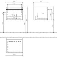����� ��� �������� Villeroy & Boch VENTICELLO A932 01 DH (553�502�420) 1 ����, �����, ����� ����