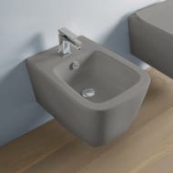 Биде подвесное ArtCeram А16 360х525х290 перелив, отверстие под смеситель, grigio oliva ASB001 15 00