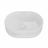 Раковина KERAMA MARAZZI AMAREMARE Artbasin Sabbia накладная, 500х366х180, белая гл. SA.wb.50\WHT
