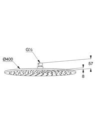   KLUDI A-QA DN15  400, ,   6434087-00