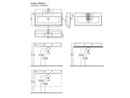 �������� ��������� Hatria Bahia BH1000465011TS0 1000�465�130 � 1 ���������� ��� ���������, �����