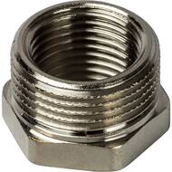 Футорка STOUT 3/4"Нх1/2"В, никель, арт.SFT-0029-003412
