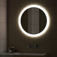 Зеркало Континент Rinaldi (770х770) с LED подсветкой 6000K и сенсорным выключателем