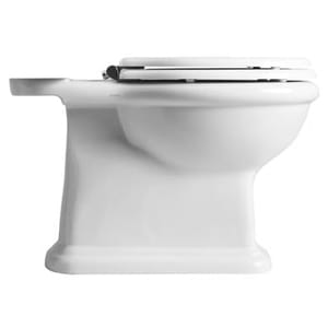 Чаша унитаза-компакта Simas LANTE (705х420х400) гориз. выпуск, белый LA 08