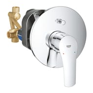 Смеситель для ванны Grohe EuroSmart скрытый монтаж, однозахватный, с монтажной частью, хром 33305003