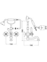 ��������� ��� �����/���� Migliore ARCADIA ���������, ������ ML.ARC-8302.DO