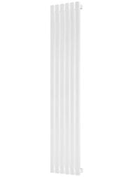 Дизайн-радиатор STOUT Tube Quadro 6 секц. ниж.прав.подкл. QV40-1750-6 R RAL1T104S9016 белый.муар — изображение 2