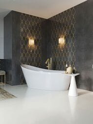 ������ ��������� Gracia Ceramica Silvia black wall 02 (300�900) ������ (��.�.)