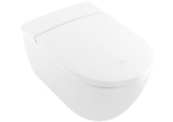 Унитаз-биде Villeroy&Boch ViClean-I100 V0E1 00 R1 подвесной, безободковый, с сиденьем и пультом