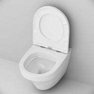 Комплект инсталляции AM.PM клавиша Touch Pro черная + унитаз Inspire FlashClean сиденье микролифт IS450A38.501700