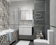 Керамогранитная плитка VITRA Napoli (300х600) серый K946581R (кв.м.)