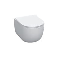 Унитаз подвесной Kerasan Flo 311101 540х370х345 безободковый, крепеж, без сиденья, белый глянец