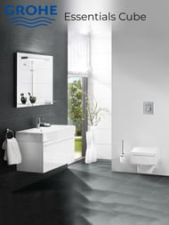 Набор аксессуаров 3 в 1 Grohe Essentials Cube 40757001 City Restroom, хром