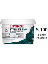 Затирка эпоксидная LITOKOL STARLIKE EVO S.100 BIANCO ASSOLUTO, 1 кг