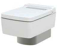 Унитаз подвесной TOTO SG Series (с панелью хром) сиденье с плавным закрыванием (390x582x339) белый CW512YR+TC501CVK+7EE0007