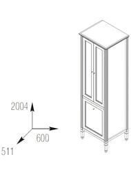 ����� Caprigo ������� bianco antico 600�2004�511 � �������� �������� 10353-B002