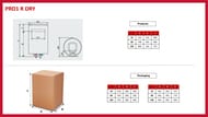 ARISTON PRO1 R 50 V 1,5K PL DRY Водонагреватель накопительный (543х450х480) 1,5кВт, с сухим ТЭНом