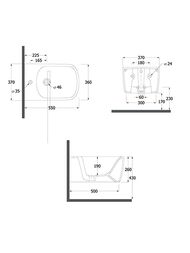 ���� ��������� KLUDI RESA S 550�360�260 ��� ��������� ��� ����, ��� ������� �������, ����� 27BIW0143