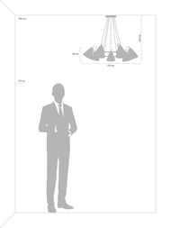 ������ Freya Falke (���) FR8001PL-07WG, IP20,�����