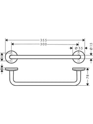 Axor Universal Circular �������� ��������� 355�� 42813670 ������� ������
