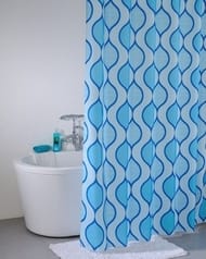 ����� ��� ������ ������� IDDIS 200�200��, ���������, Curved Lines, blue 400P20RI11