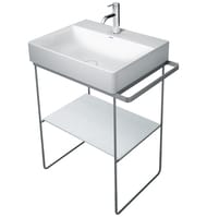 Консоль Duravit DuraSquare 665х451 напольная, с полотенцедержателем, хром 0031011000