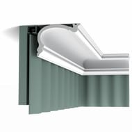 Карниз Orac Decor C341 (88х122х2000) белый (шт.)