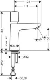 ���� ��� �������� ���� Hansgrohe Talis E 71719000 ��� �����������, �������������� ����������, ����