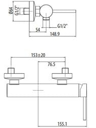 ��������� GATTONI Circle Two 9125/91NS ����, ���������, ������ ����