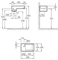  Jacob Delafon TERRACE EGA012-00 (490280)    