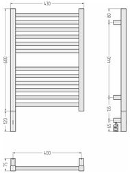 ������� ����� 3.1 ����������������� 600�400 �������, ��� �����, 020-5900-6040