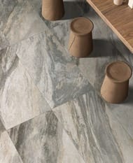 Керамогранитная плитка Vitra Quarstone Декор "Пэчворк" (600х1200) серая K951850R (кв.м.)