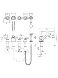 ��������� �� ���� ����� �� 5 ������� Devon&Devon Manhattan MNH450CR � �������������� � ������, ����