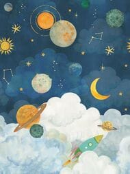 ���� ��������� �� ��������� Grandeco Little Dreamers LD6101 (0,53�10,05) ������, ������������ (���)